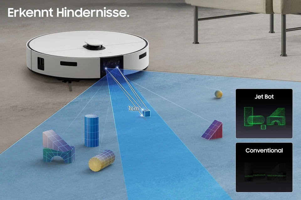 Samsung Bespoke AI Jet Bot Steam, Saugroboter mit Wischfunktion, Absaugstation - Bild 4 von 4