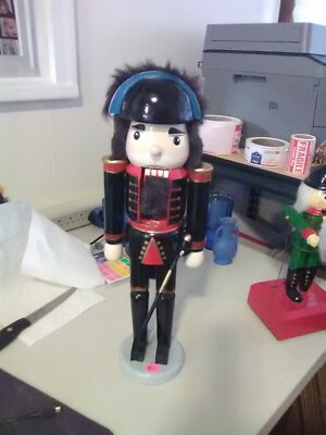 Christmas Nutcracker for Display - Sentry with a Sword