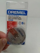 DREMEL EZ409 ROTARY POWER TOOL 1-1/2" EZ LOCK THIN CUT WHEELS (5) NEW 9070392