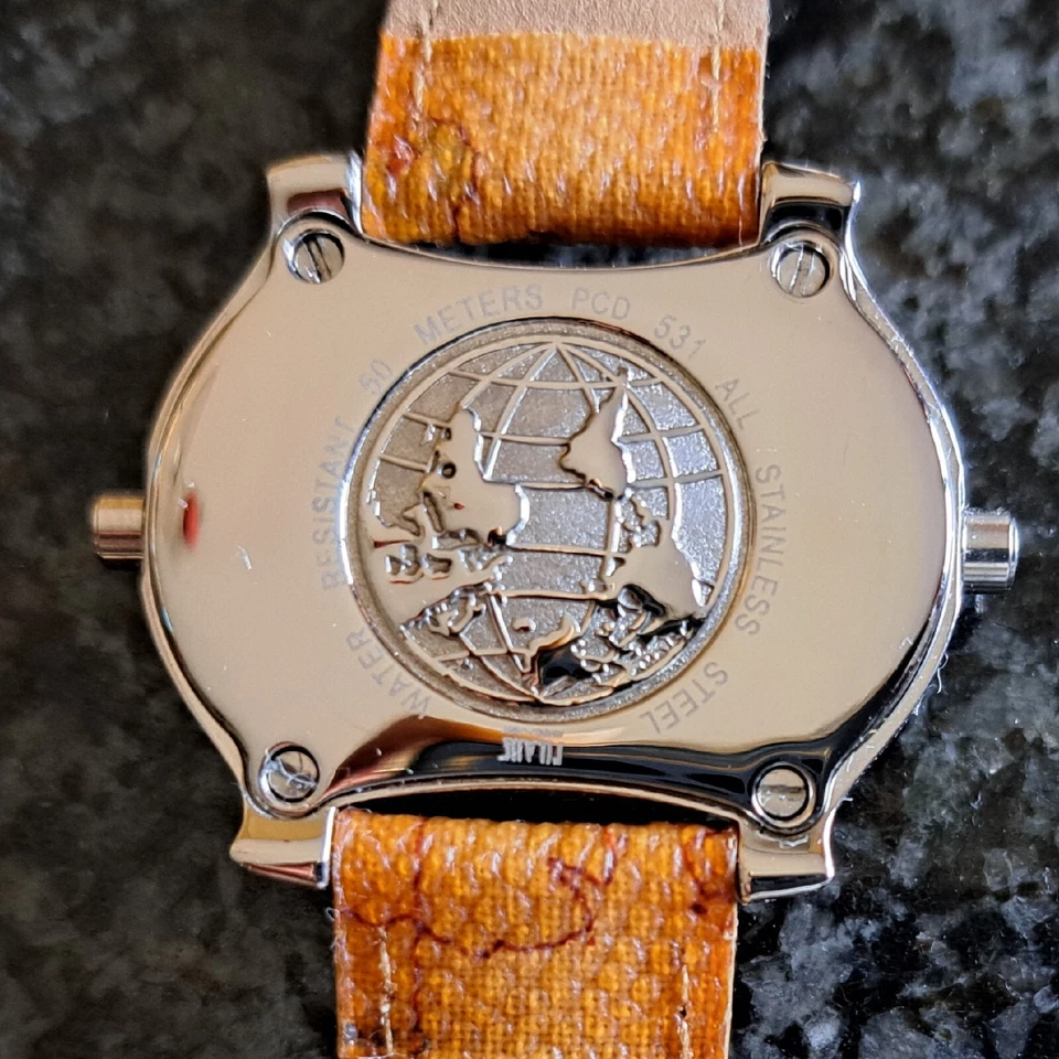 Orologio 1a Classe Alviero Martini 2 quadranti resistente all'acqua - Immagine 4 di 4