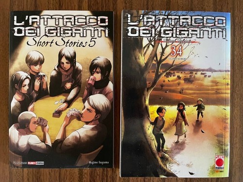DER ANGRIFF DER GIGANTEN ERSTDRUCK Nr. 34 ERSTAUSGABE + SHORT STORIES 5 Manga