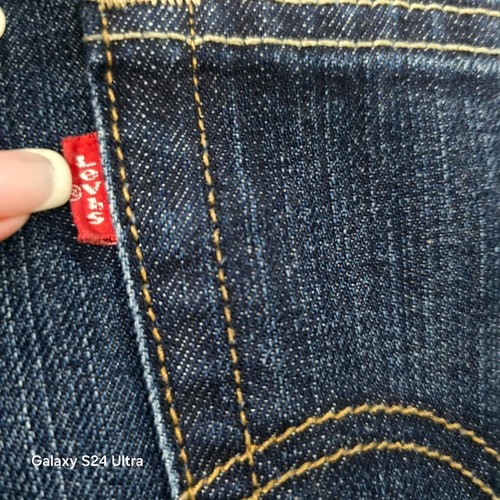 Levi 527 Blue Jeans Size 38 X 32 pants boot cut - Picture 6 of 11
