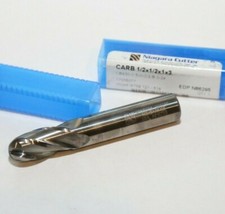 N85536 1/2 Carbide Ball End Mill 4FL SE NIAGARA