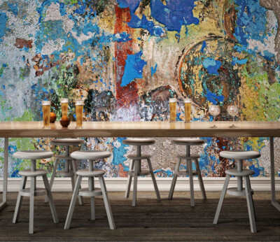 3D Retro Graffiti 29159NA Wallpaper Wall Murals Removable Wallpaper Fay