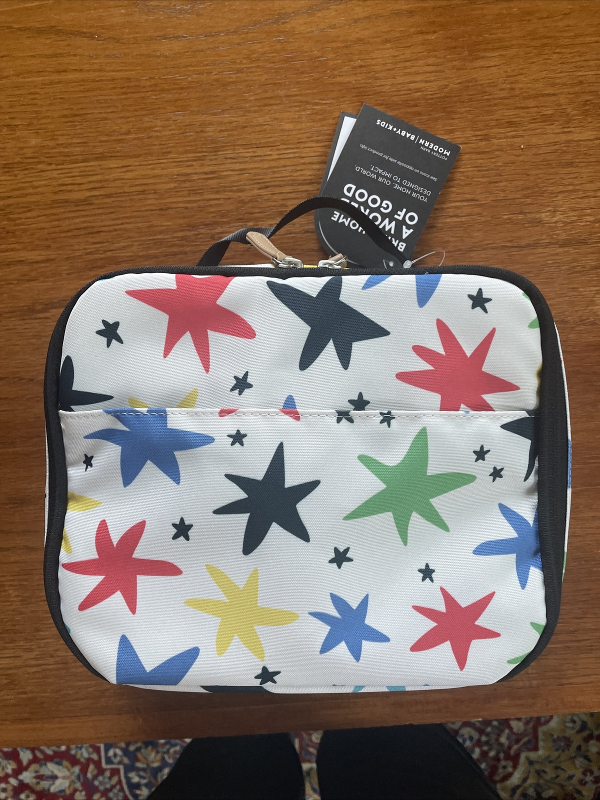 PONY Pottery Barn scuola Star space sport Marvel eroe regalo da viaggio PRANZO SCATOLA BORSA ? .
