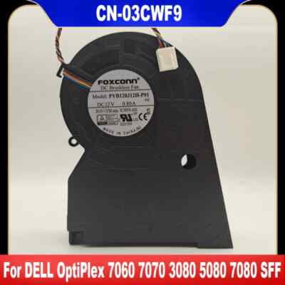 03CWF9 For Dell OptiPlex 7060 7070 3080 5080 7080 SFF Laptop Cooling Fan Cooler
