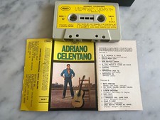MC K7 ADRIANO CELENTANO "ADRIANO CELENTANO" MUSICASSETTA COMPILATION ITALY 1973