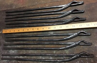 Blacksmith Tongs 16  Universal Multipurpose Forging Tool Hand Forged set 6 Tongs