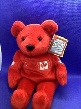 Salvino's Bammers WAYNE GRETZKY 99 Red Canadian Bear Embroidered in Hard Stack