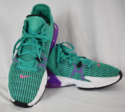 Nike LeBron Witness 6 Emerald Mens Basketball Shoes Size 12 CZ4052