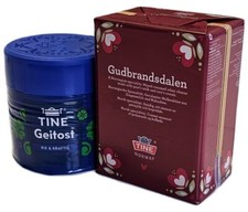 Ekte Geitost und Gudbrandsdalen Brunost 1,750 kg norwegian cheese