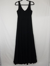 Show Me Your MuMu Jen Maxi Dress L Empire Layered Chiffon Formal Lined Full