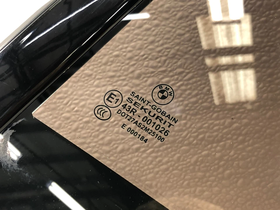 13 14 15 BMW F06 650i Gran Coupé Cuarto trasero izquierdo ventana cristal 1486 OEM Foto 3 de 4