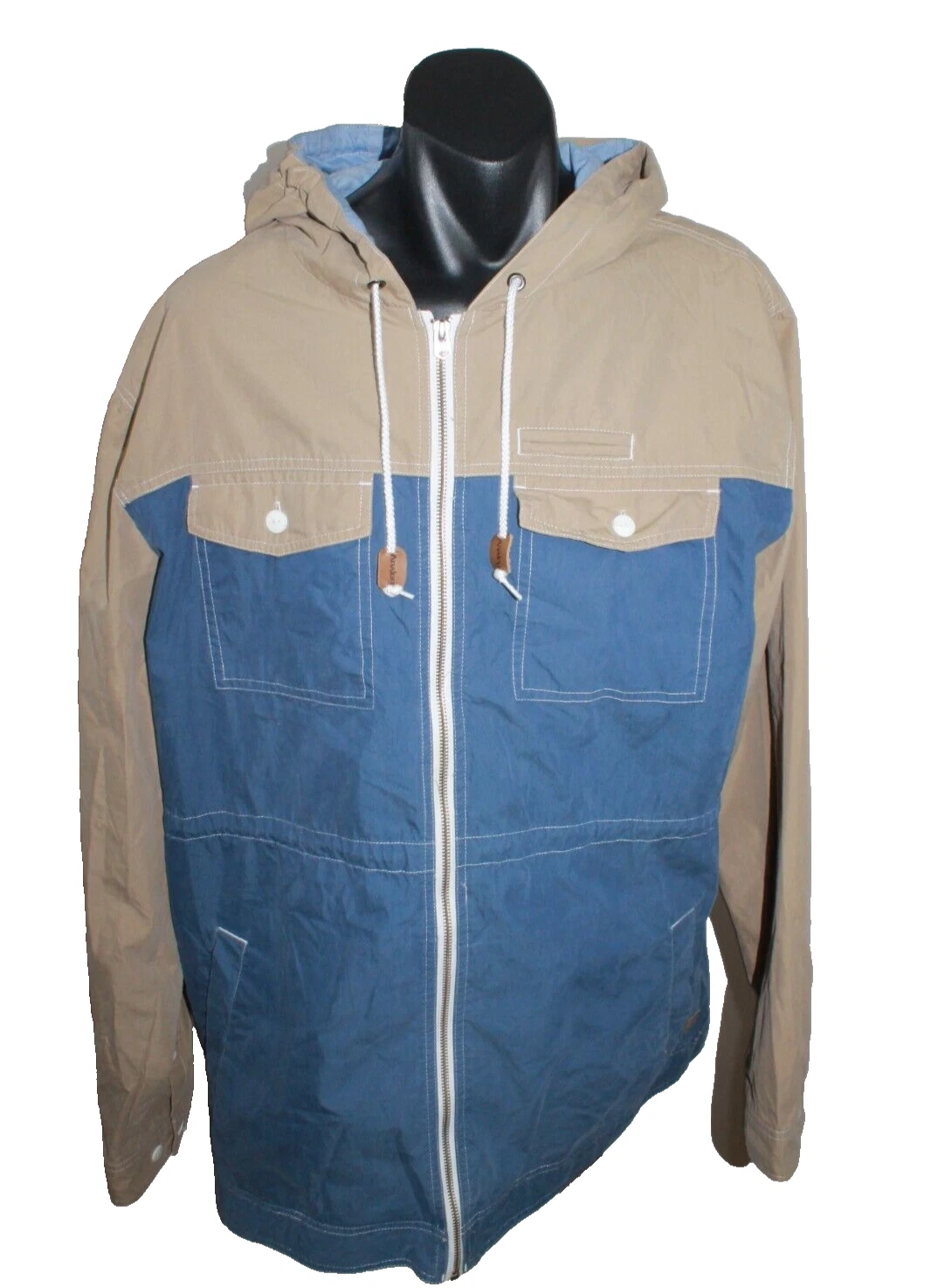 Burton AG Analog Snow Winter Hiking Hooded Jacket Coat Men's Size XL Skiing