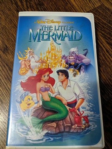 Disney The Little Mermaid (VHS Black Diamond Classics) VERY RARE BANNED COVER - Bild 1 von 3