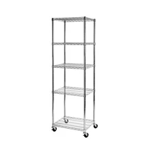 Seville Classics UltraDurable Heavy Duty NSF Solid Steel Wire Rack Storage Un...