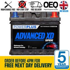 Ford Fusion & Fiesta Petrol 063 XD Car Battery - 5yr Warranty (NOT START STOP)