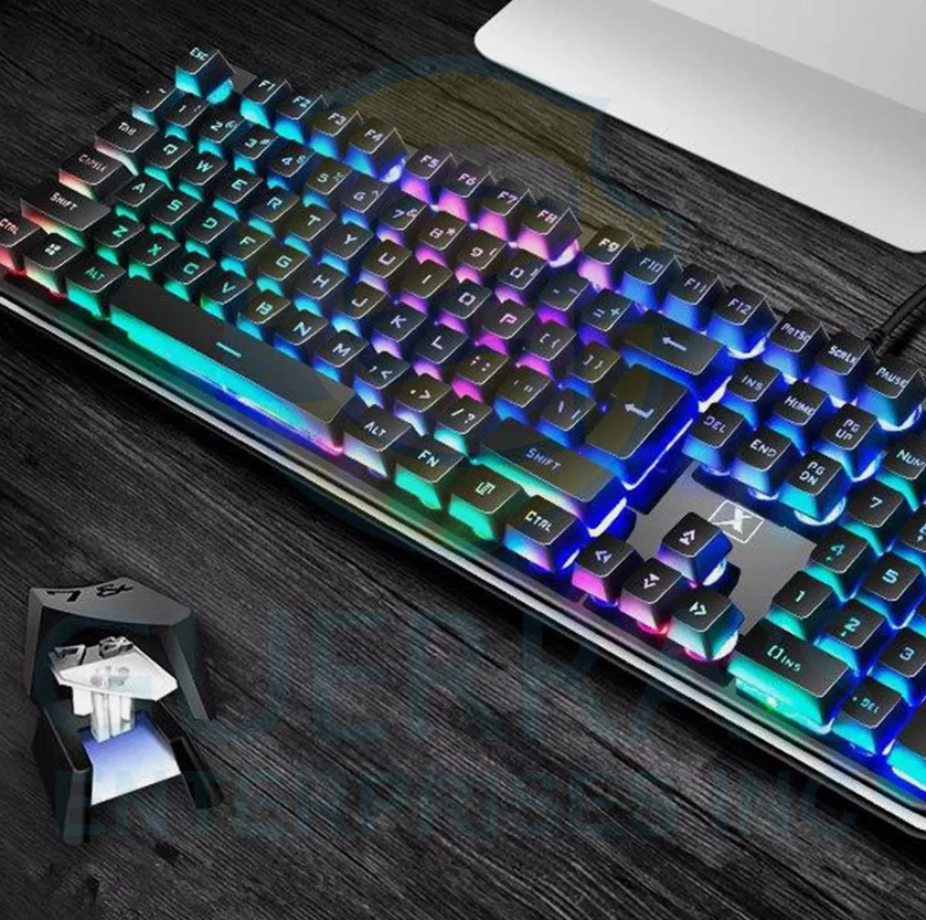 XINMENG Gaming Keyboard K620 Computer Desktop Mechanical Led Light Backlight - Image 2 of 2