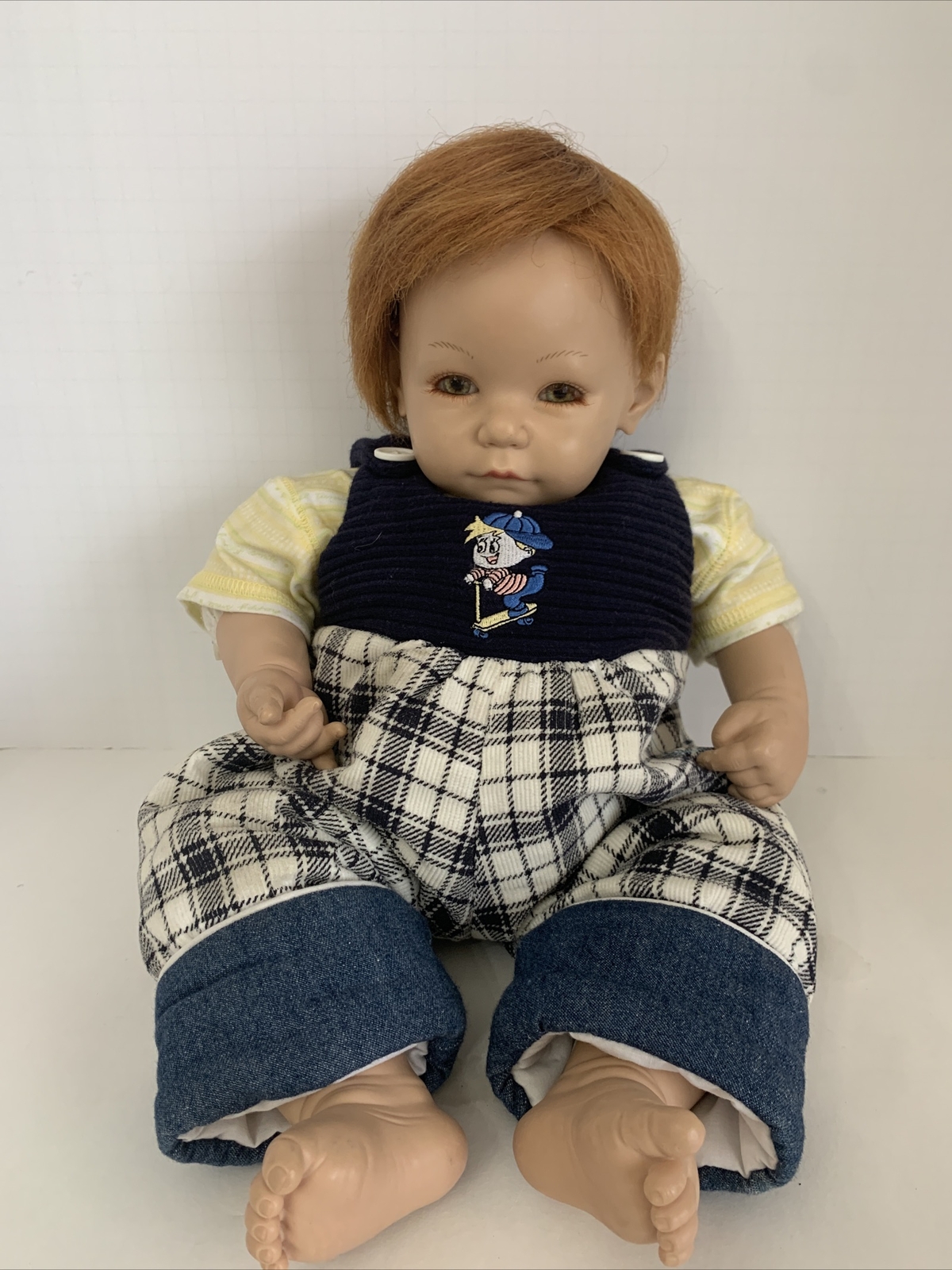 Vintage Adora Baby Doll Boy Artist Frank Young Realistic Wei