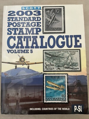 2003 Scott Standard Postage Stamp Catalogue - P-SL Volume 5