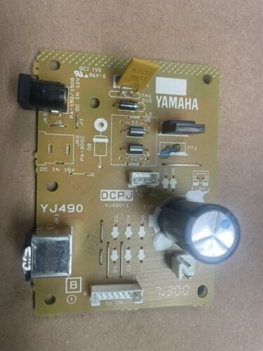 Placa de circuito Yamaha DCPJ ZY538400 DC pedal jack placa YDP-S34 y otros - Imagen 1 de 2