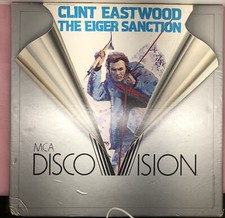 LD LASERDISC  The Eiger Sanction  Movie LASERDISC LD MCA Discovision 3 Disc Set