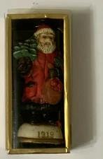 Vintage Rare 1919 Santa Christmas Tree Ornament Original One of a Kind