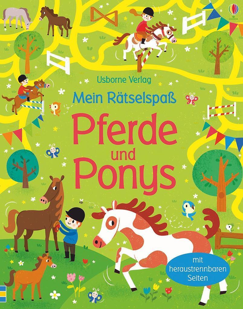 Thumbnail - Mein Rätselspaß: Pferde Und Ponys | Simon Tudhope | 2018 | Deutsch