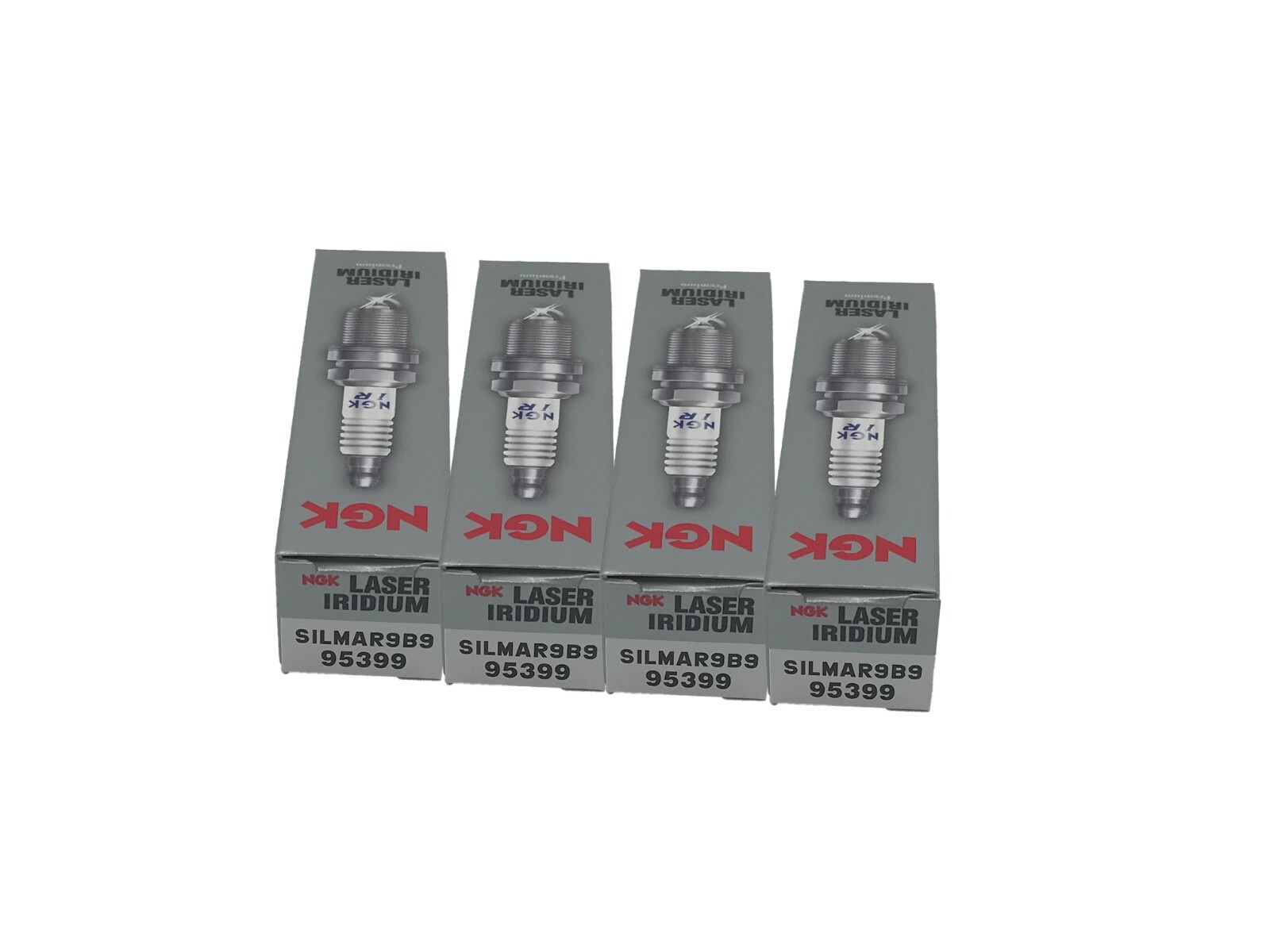 NGK LASER IRIDIUM Spark Plugs SILMAR9B9-4 PACK