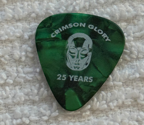 CRIMSON GLORY JON DRENNING GUITAR PICK 2011 Phoenix Rising 25th Anniversary Tour