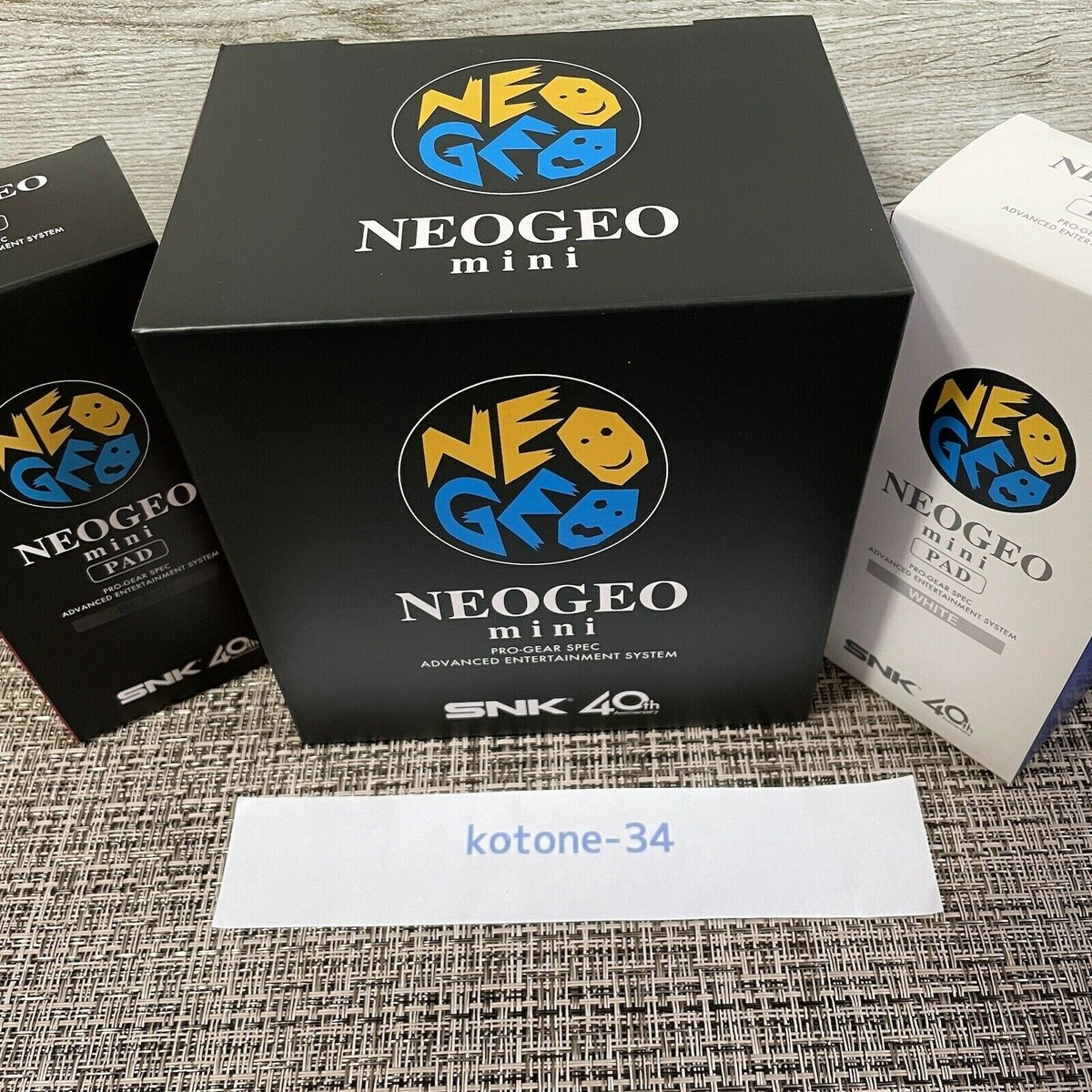 NEOGEO mini＋PAD 未開封品 新品未開封品/NEOGEO MINI INTERNATIONAL