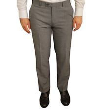 Men Dressmann Dress Pants Grey Regular Size W44 L30 JNJ106