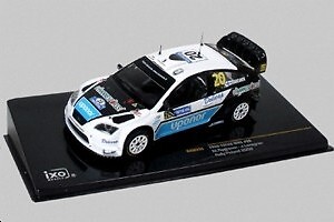 Ford Focus RS WRC Rantanen 2008 Ixo RAM338 modèle réduit voiture rallye Finlande 1:43