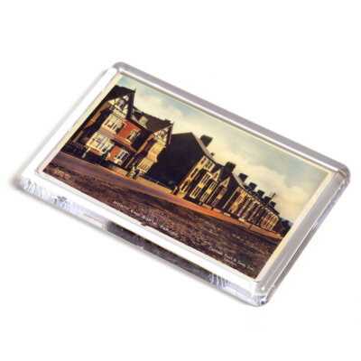KÜHLSCHRANKMAGNET - Vintage Wales - North End. Borth (Karten.) (bc)