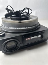 Vintage Kodak Carousel 800 Projector TURNS ON READ DESCRIPTION