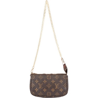 Louis Vuitton Monogram Canvas Mini Pochette Accessoires Shoulder Bag Tasche