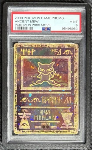 Pokemon the Movie 2000 Ancient Mew Promo PSA 9 MINT