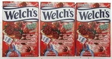 Welch's Cherry Pomegranate ~ Packets ~ Low Calorie ~ Drink Mix ~ Lot of 3