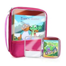 Carrying Bag Compatible with Leapfrog LeapReader System Learn-to-Read 10 Pink