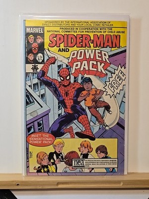 Spider-Man and Power Pack - Child Abuse Prevention Promo Comic NEA 1984 Marvel