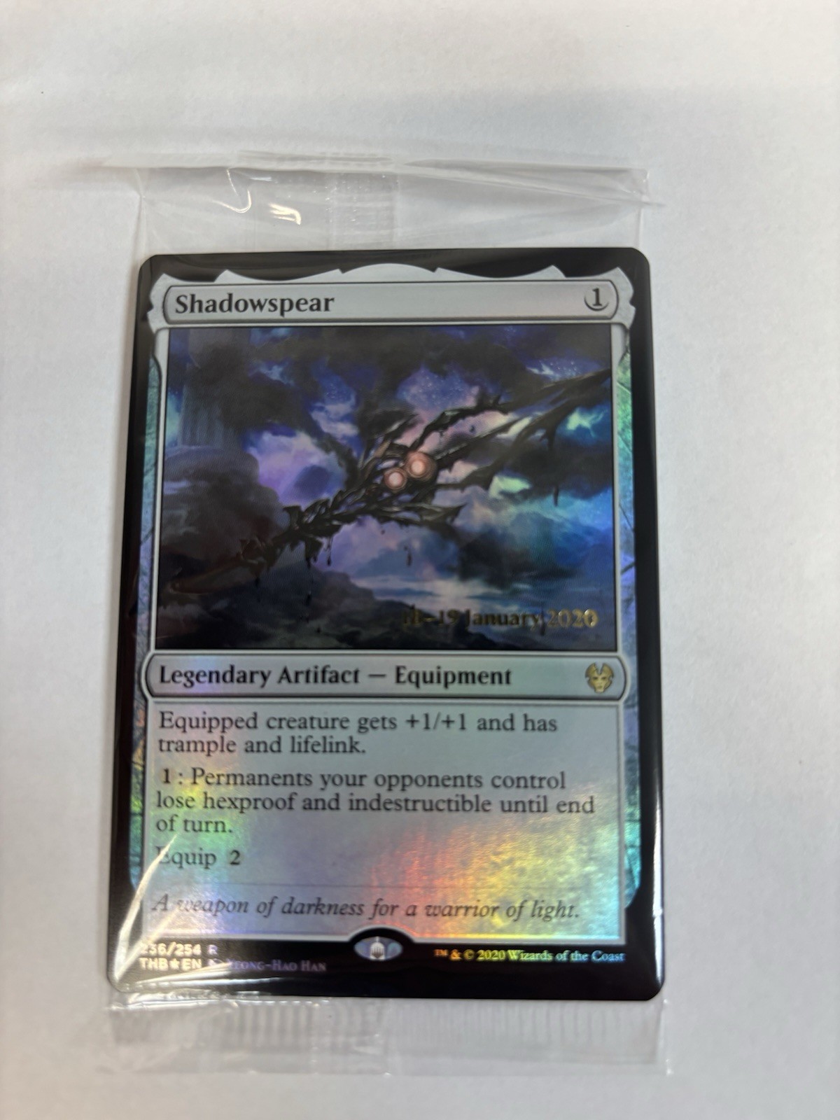 Magic the Gathering Shadowspear Foil Prerelease Single Card NM