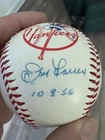 Don Larsen Autographed Baseball Prefect Game Inscription "10-8-56" Perfect Game