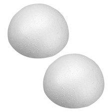 2 Pcs Foam Half Ball Flower Balls for Centerpieces Floral Round