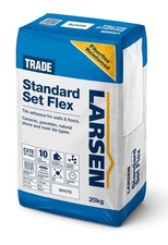  LARSEN PRO STANDARD (SLOW) SET FLEXIBLE PLUS 20 KG TILE ADHESIVE  - GREY