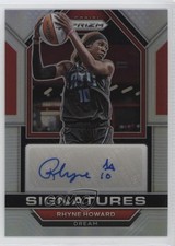2023 Panini Prizm WNBA Signatures Silver Prizm Rhyne Howard #SG-RHW Auto 1o52