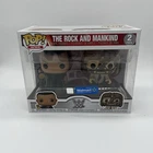 Funko Pop! WWE The Rock And Mankind Walmart 2 Pack