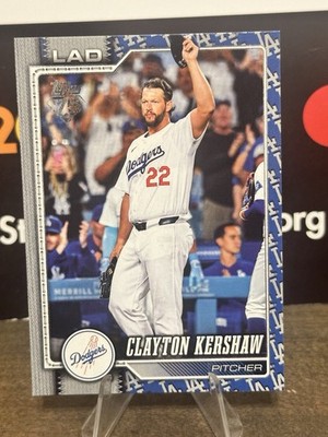 2026 Topps Clayton Kershaw Dodgers * Team Logo * Border SSP Case Hit 1:229