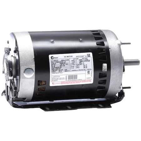 Century H853v2 3-Phase Direct Drive Blower Motor, 1 1/2 Hp, 56H Frame,