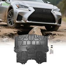 Front Skid Plate For  Lexus IS250、300 2006-2020 Underbody Engine Splash Shield