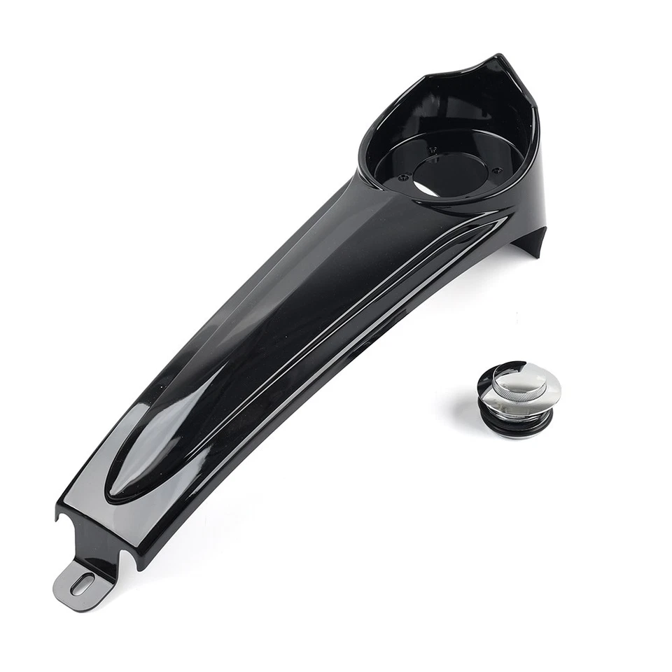 Stretched Dash Panel + Gas Tank Cap Cover For Harley Electra Street Glide 86-07 Foto 3 de 4